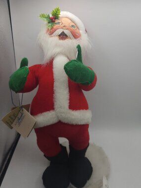 Annalee 1996 Musical Possible 18" Santa Sings "Here Comes Santa Clause"